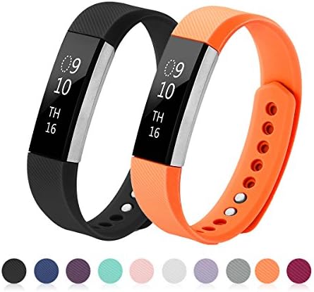 KUTOP for Fitbit Alta Strap Fitbit Alta HR Strap,Wrist Straps TPU Soft Silicone Accessories Sports Fitness Replacement Band Silica Gel Adjustable Watchband for Fitbit Alta/Alta HR
