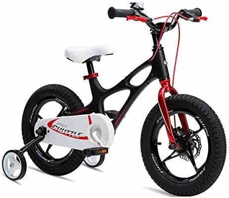 Xq 子供用自転車14 16 18インチ男性と女性の宝の赤ちゃんキャリッジ自転車3 6歳のマグネシウム合金の星座 子ども用自転車 サイズ さいず Black 14inch