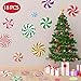 Happy Storm Christmas Wall Decals & Floor Stickers - Gingerbread & Peppermint Christmas Decorations