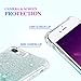 Ruky for iPhone 7 8 Case, iPhone SE 2022 Case, Gradient Quicksand Series Glitter Floating Liquid Bling Sparkle Soft TPU Protective Girls Women Case for iPhone 6/6s/7/8/SE 2020 & SE 2022, Gradient Teal