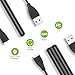 Fitbit HR Charging Cable - USB Charger Charging Cord for Fitbit Charge HR Fitness Wristband by MCOCEAN (2-Pack/1Feet, Do Not Fit for Fitbit Charge)
