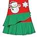 LN23 Girls Dress Long Sleeve Christmas Snowman Holiday Party Size 7 Red