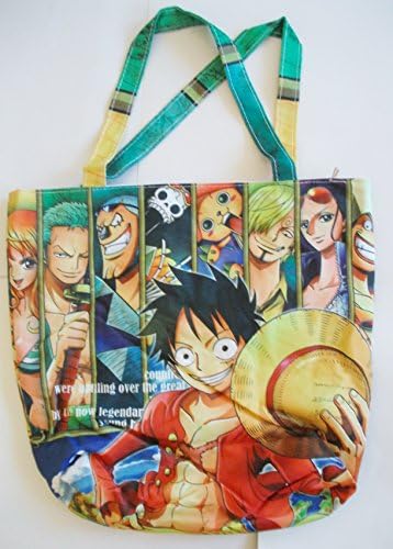 One Piece Luffy &amp; Characters Multi Purpose Book Bag Purse #2