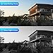 [500G Hard Drive] Hiseeu 5MP Wireless Security Camera System with One-Way Audio,4Pcs 5MP Outdoor/Indoor WiFi Surveillance Cameras, HD Video,Night Vision, Weatherproof,Motion Detection,DC12V Power Cord