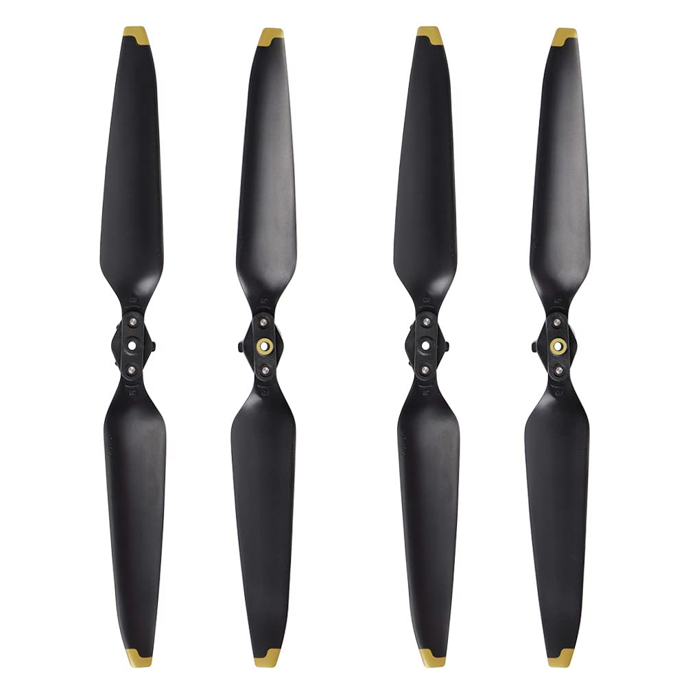 Propellers for DJI Mavic 3 Replacement 9453F Low-Noise Quick-Release Propellers Compatible with DJI Mavic 3 / Mavic 3 Cine Drone (4x, Gold Tip)