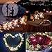 Solar String Lights, Ankway 200 LED Fairy Lights 8 Modes 3-Strands Copper Wire 72 ft Waterproof IP65 Solar String Lights Outdoor Indoor Patio Garden Christmas Decorative (Warm White)