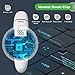 Infrared Forehead and Ear Thermometer - Non-Contact Smart Temperature Reader with Fever Alarm for Baby, Kids, Adult - Multipurpose Digital Reading for Room, Food & Body Temp | Fast Clear Display ℃ & ℉