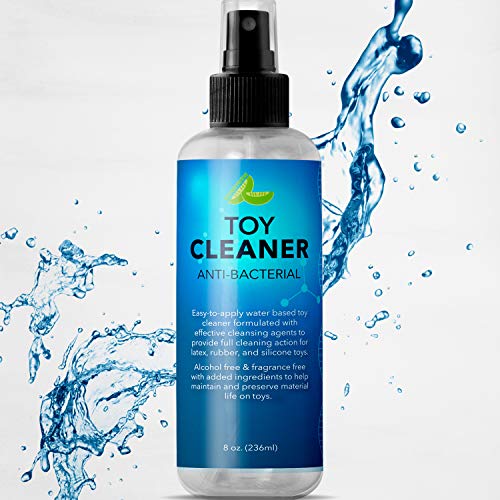 Antibacterial Toy Cleaner Spray Water Based Hypoallergenic Antimicrobial Multi Surface