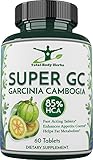Super Garcinia Cambogia Extract with 85% HCA: For Appetite Suppressant and Weight Loss Supplement, All Natural, 1500mg, (60 Fast Acting* Tablets) Metabolism Booster*