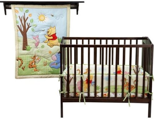 a day with pooh bedding