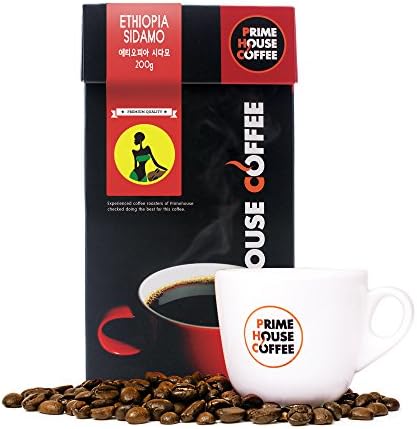 Prime House Urban Coffee, Whole Bean, ETHIOPIA SIDAMO G2, 200g