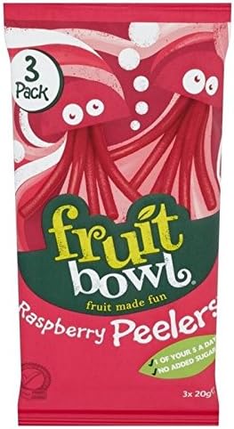 Fruit Bowl Raspberry Peelers 3 x 20 per pack - Pack of 6