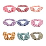 niceEshop(TM)Baby Girls Ear Headband Hair Bow Tie Newborn headband set