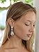 Mariell Luxury CZ Pear Shaped Teardrop Dangle Chandelier Bridal Earrings for Wedding, Bridesmaids & Prom