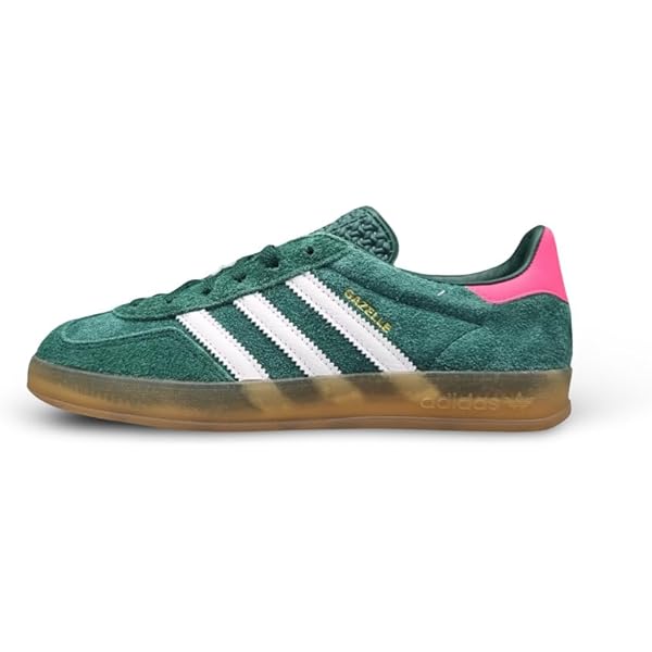 adidas gazelle silver green womens adidas Gazelle Indoor W main image 1