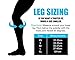 Knee Sleeve For Squats Powerlifting Knee Wraps 5mm For Squats Best Knee Compression Sleeve Support Running Ideals Squat Knee Support & Compression Brace For Both Women & Men Turquoise S [ 1 Sleeve ]