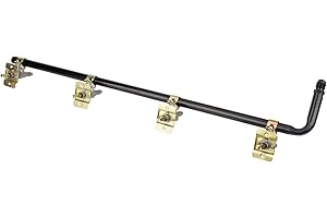 TAILGRILLER Griddle Burner Valve with Gas Pipe for Blackstone 36 Inch Flat Top Griddle Station 1554 1565 1836 1866, Control Valves Replacement Parts for Blackstone Griddle Accessories