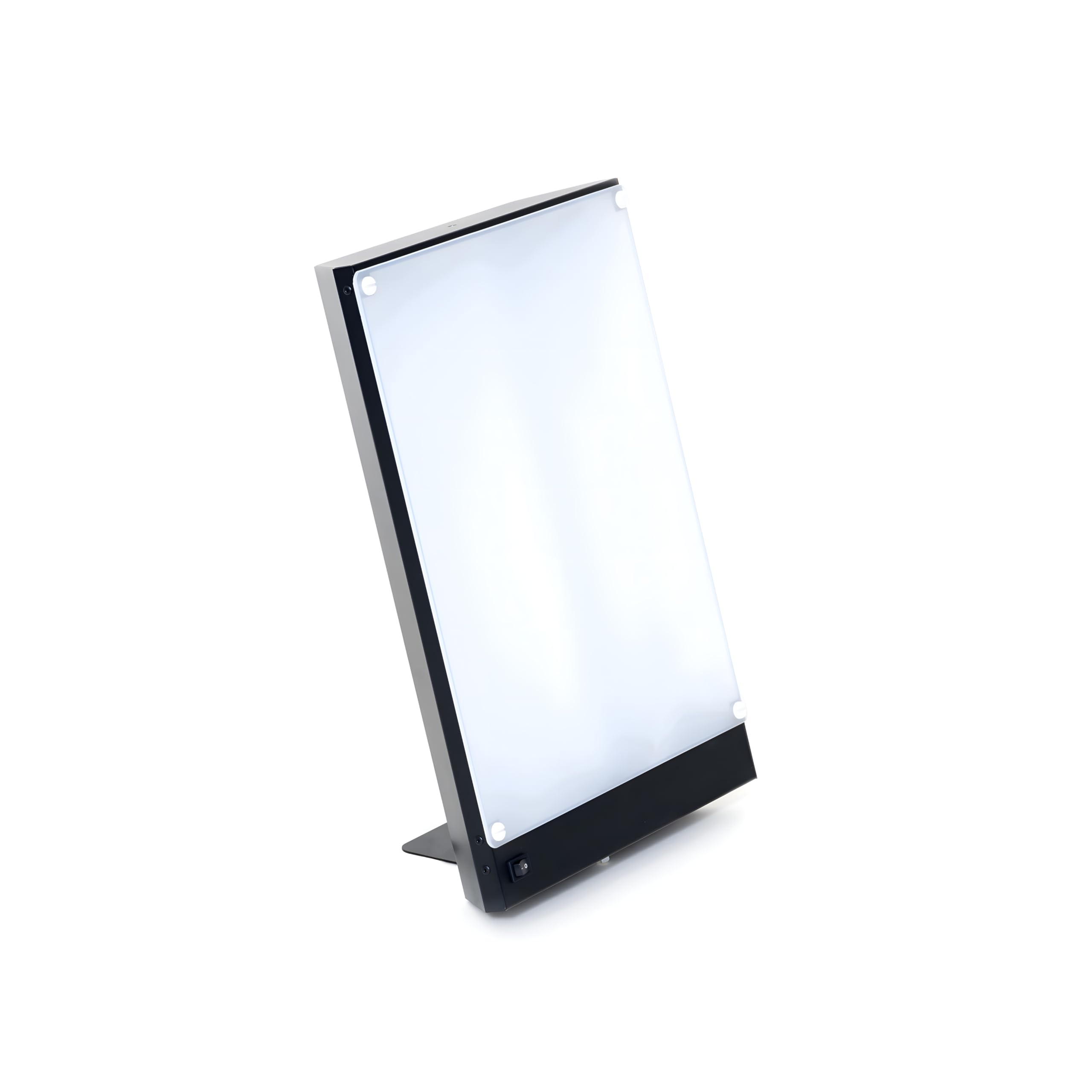 Northern Light Technologies Boxelite 10,000 Lux Bright Light Therapy Lamp – Full Spectrum UV-Free Sunlight Desk Lamp with Large Panel for Energy, Focus, and Alertness – Black