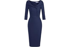 MUXXN Women's Classic Vintage Sweetheart Neckline Cocktail Prom Tea Dress