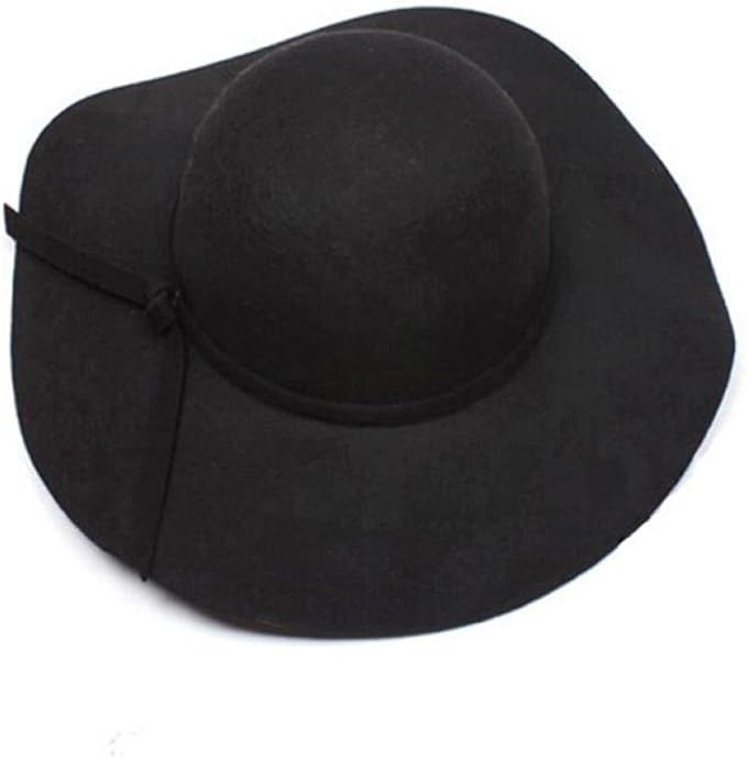 ladies black felt hat uk