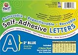 Pacon Letters, 2-Inch, Blue-12 (0051653)