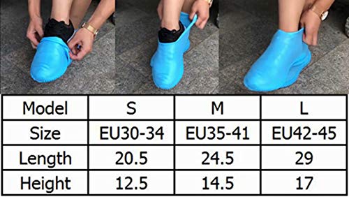 image for SETSAIL Waterproof Boot and Shoe Cover Reusable Non Slip Rain Snow Ove