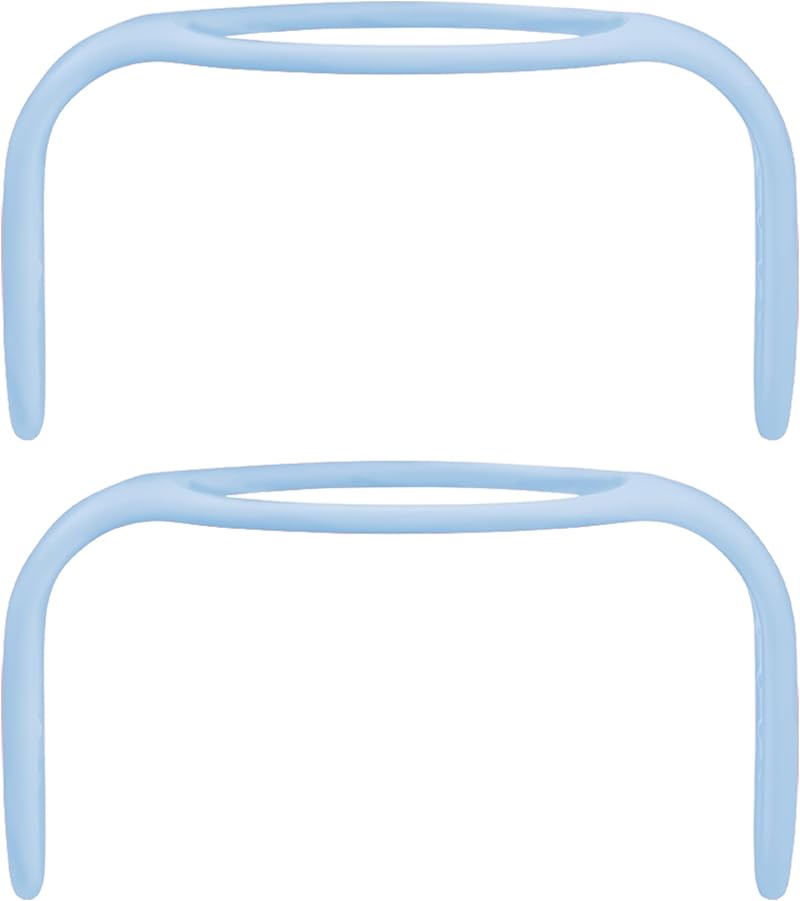 MAM Hold My Bottle Handles 2 Pack Compatible with MAM Bottles Blue
