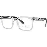 Dolce & Gabbana DG 5101 3133 Crystal Plastic Square Eyeglasses 50mm