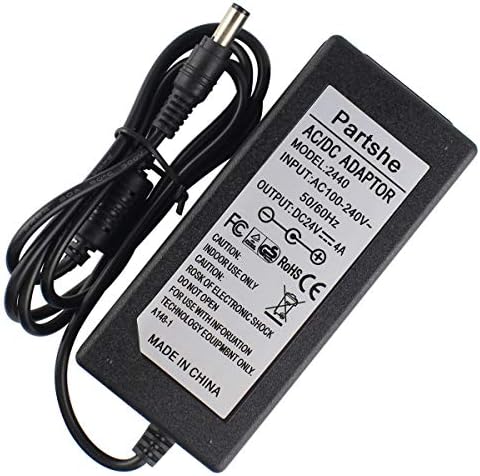 TIANLUAN 24V 4A AC DC Adapter Charger for Zebra Printers P120i ZXP1 ZXP3 Label Printer Power Supply