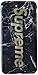 Fashion Brand x Black Gold Marble - iPhone 7 Plus - Protective TPU Skin/Case/Bumper/Holder (Black)