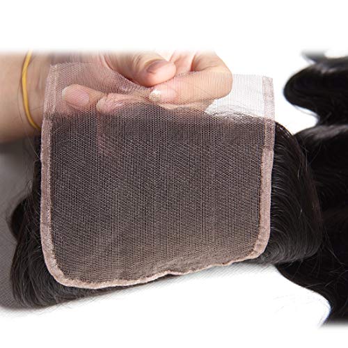 Unice-8A-Indian-Body-Wave-Free-Part-4x4-Lace-Closure-100-Unprocessed-Virgin-Human-Hair-Natural-Color-14inch-Free-Part-Closure