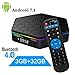 YAGALA T95Z plus 3Gb Ram/32Gb Rom Android 7.1 Amlogic S912 Smart Tv Box Octa Core 4K Resolution Dual Band Wi-Fi 2.4Ghz/5Ghz Bluetooth 4.0, 64 Bits