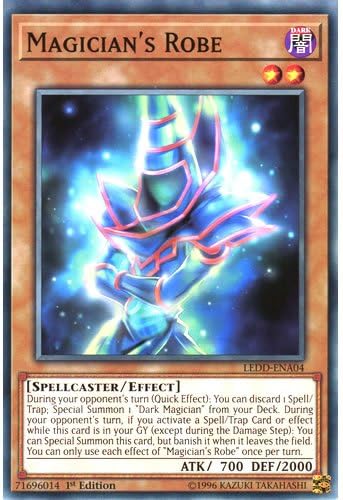 LEDD-ENA04 1st Ed Magician's Robe Common Card Legendary Dragon Decks Yu-Gi-Oh Single Card