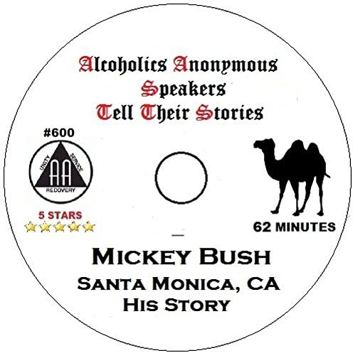 Alcoholics Anonymous AA 12 Step Speaker CD - Mickey Bush Tells His Story