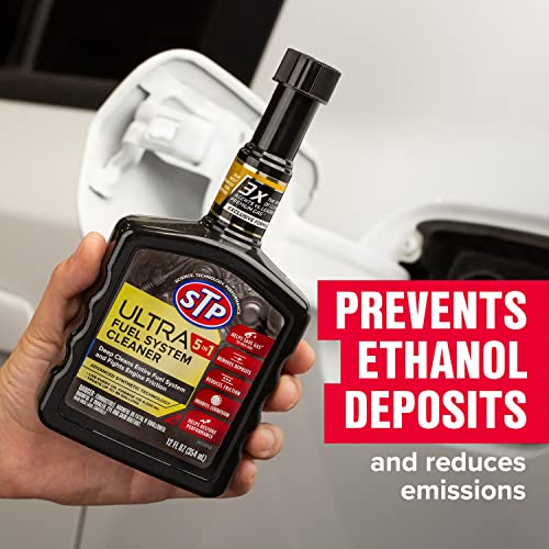 Ultra 5 In 1 Fuel System Cleaner and Stabilizer, System Fuel Cleaner Deep Cleans Fuel System and