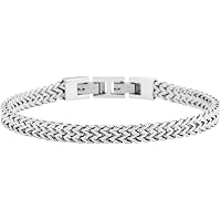 COOLSTEELANDBEYOND Men's Scorpion Bangle Bracelet - 8.3 Inch Stainless Steel Polished Cuff