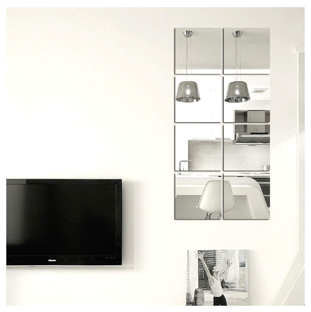 Ambiance-Live J-JM225M Mirror Stickers, Vinyl, 20 x 20 cm