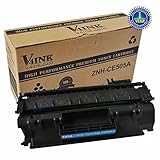 V4INK 1 Pack Compatible CE505A Toner 05A Cartridge-Black for LaserJet P2035, P2035n, P2055dn series printers