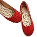 Ollio Women's Ballet Shoe Comfort Faux Suede Flat