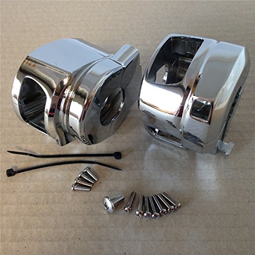 Chrome Switch Housing Cover Suzuki Gsxr600 Gsxr750 Gsxr1000 Hayabusa Gsxr1300