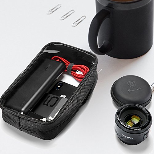 Borsa Organizer ProCase Per Accessori Elettronici - Custodia Per Cavi, Power Bank, Hard Disk, 7x5x2 Pollici