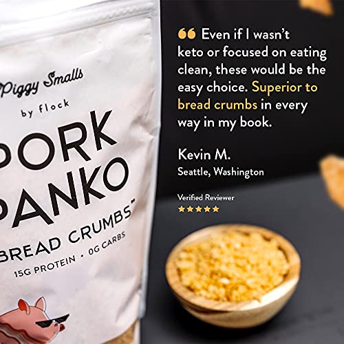 Pork Panko Keto Bread Crumbs, High Protein Healthy Keto Pork Rind