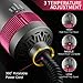 Wirhaut Hot Hair Dryer Brush 5 In 1 Negative Ionic Hair Straightener Comb Brush Volumizer Brush With 3 Replaceable Brush for Hair Stylingthumb 3