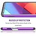LG G6 Case, LG G6 Back Cover, TILL(TM) Studded Rhinestone Crystal Bling Diamond Shock Absorbing Hybrid Defender Rugged Slim Case Cover For LG G6 2017 Release 5.7Inch [Purple]