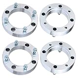 ECCPP 1.5 inch 4 Lugs Wheel Spacers 4x156 to 4x156mm 38mm 131mm CB fits for Polaris Outlaw 500 525 Polaris RZR 800 Polaris Sportsman 800 500 with 3/8" x24 Studs