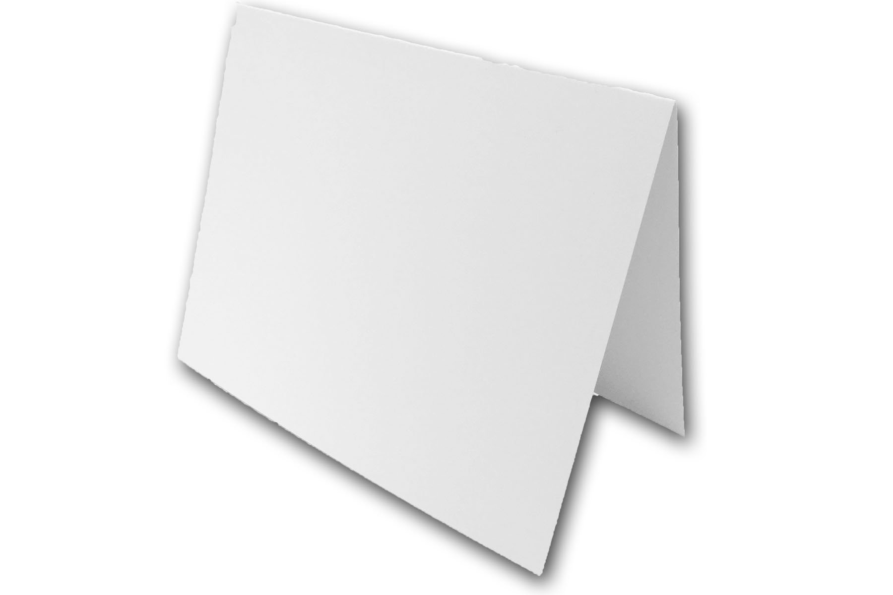 Blank White Super Smooth A-2 (4.25"x5.5") Folded Note Cards- 250 Pack