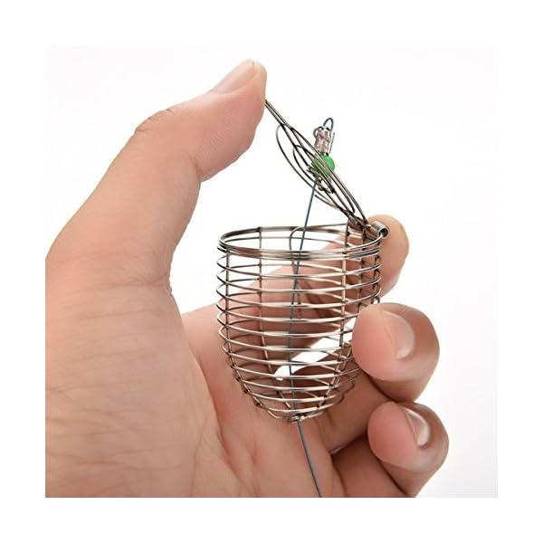 bouti1583-Fishing-Bait-Trap-Cage-Feeder-Basket-Holder-Lure-Fish-Accessories-5-Pcs