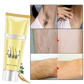 Amazon Com Unim Hair Removal Cream Painless Ginseng Underarm For
