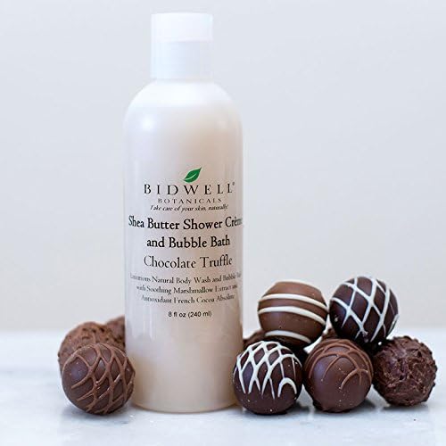Chocolate Truffle Shea Butter Shower Creme Body Wash and Bubble Bath