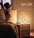 Wake Up Light Alarm Clock 7 Colors Bedside Night Light with Sunrise Simulation Radio Nature Sounds FM Radio Touch Control and USB Charger